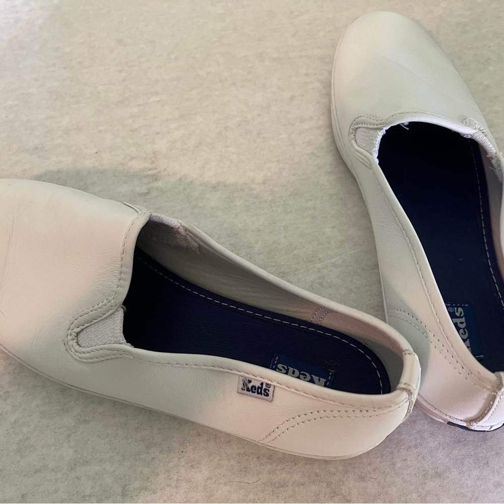 Keds Champion Leather Slip On - Women 7.5W